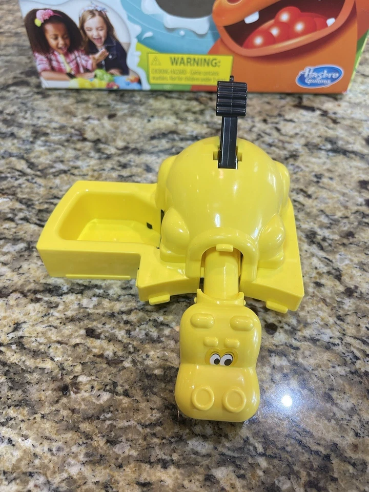 Hungry Hungry Hippo Game YELLOW HIPPO Bottomless Potamus ￼Replacement Piece Part - Image 2 of 3