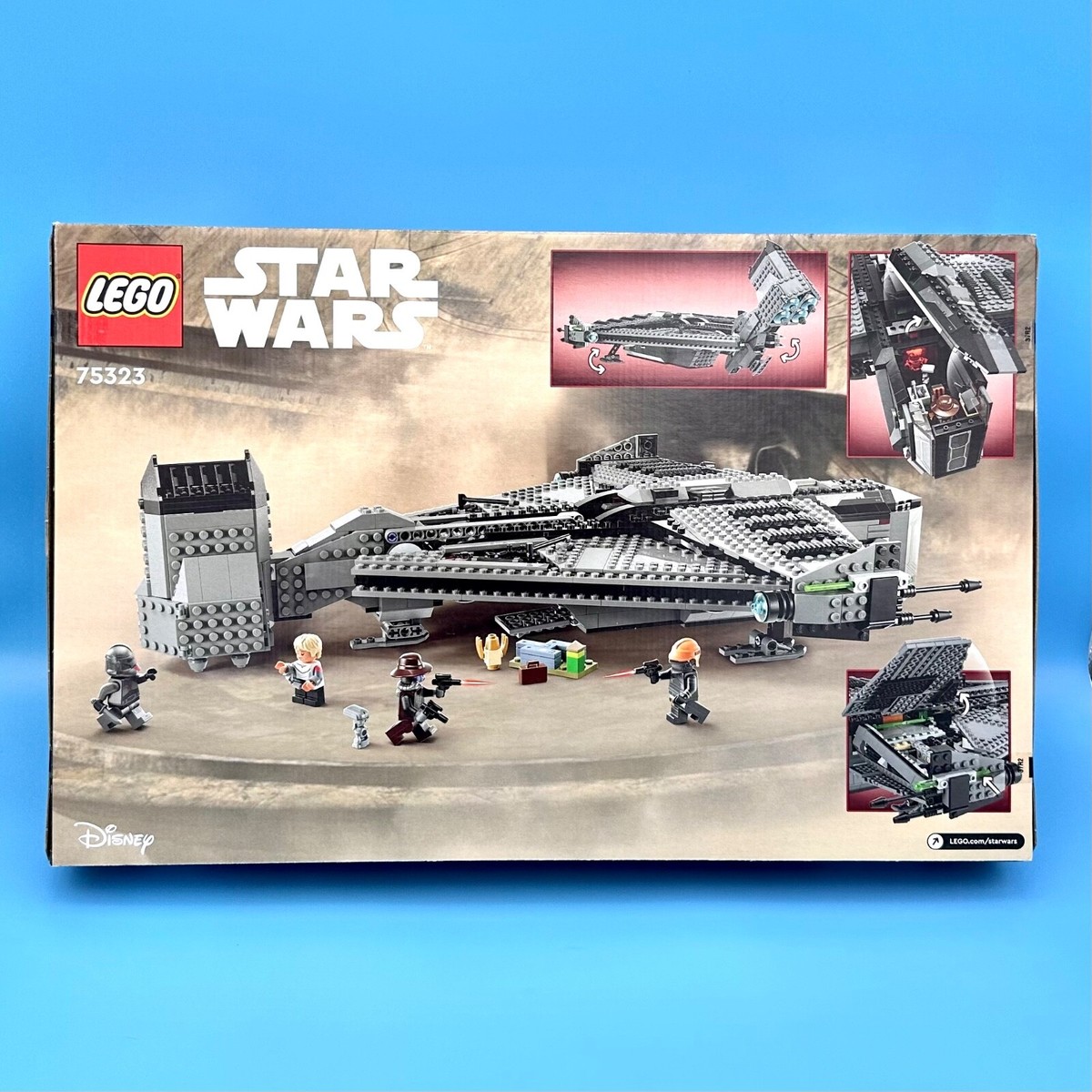 LEGO Star Wars Bad Batch The Justifier (75323) Cad Bane Fennec