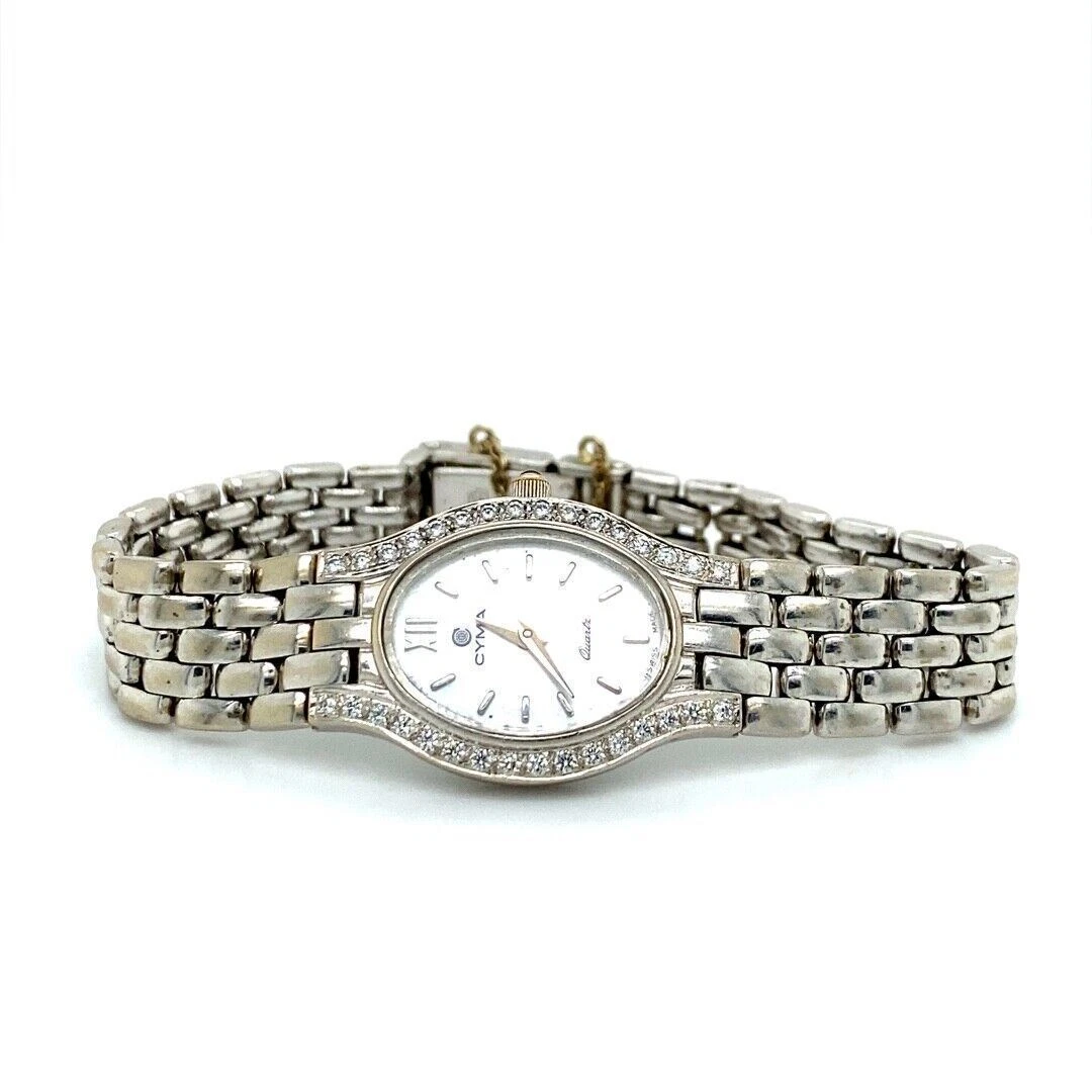 Cyma 14k gold store ladies watch