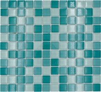 Mosaikfliese Transluzent GrüN Glasmosaik Crystal GrüN Bad Wc KüChe Wand Mo ...