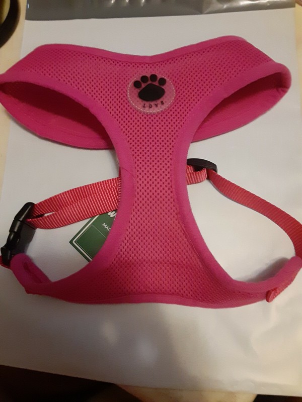 Pink Wonderpup Harness Size Large