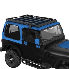 Aluminum Roof Rack Cargo Luggage Carrier Fit Jeep Wrangler Yj Hardtop 1987-1995 Aluminum Roof Rack Cargo Luggage Carrier Fit Jeep Wrangler Yj Hardtop 1987-1995