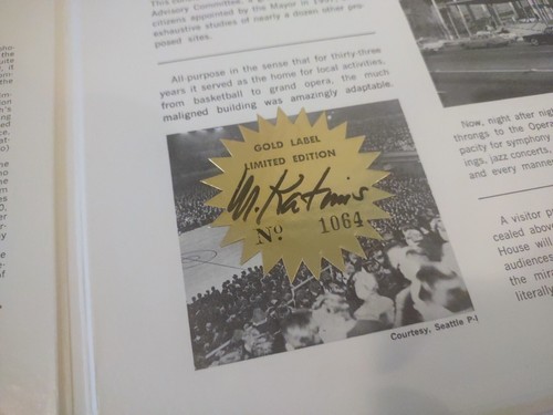 SEATTLE SYMPHONY ORCHESTRA LIMITED EDITION SIGNED #'D LP RECORD BY MILTON KATIMS - Picture 3 of 6