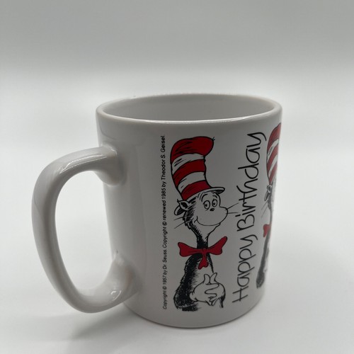 STAFFORDSHIRE Kiln Craft Dr. Seuss Cat in the Hat Ceramic Coffee Mug - Picture 3 of 7