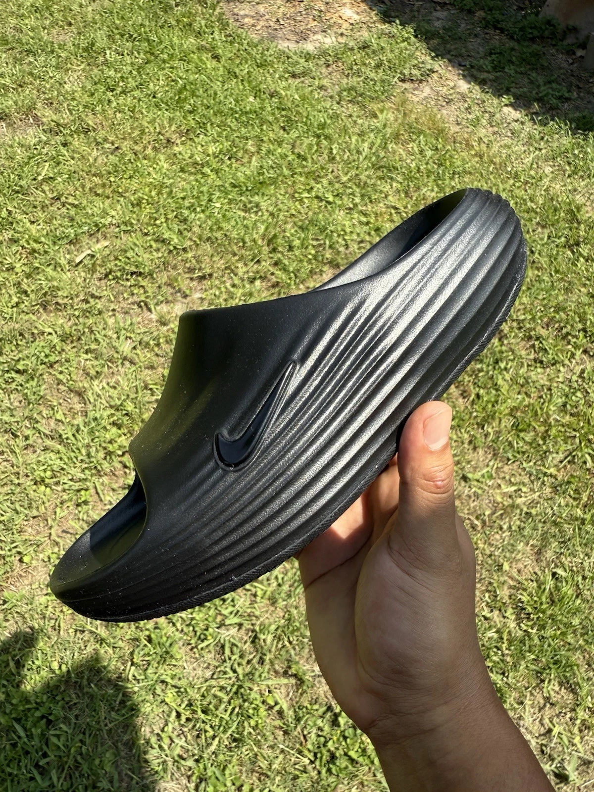 Nike ReactX Rejuven8 Slide Nero Taglia 6 Donna