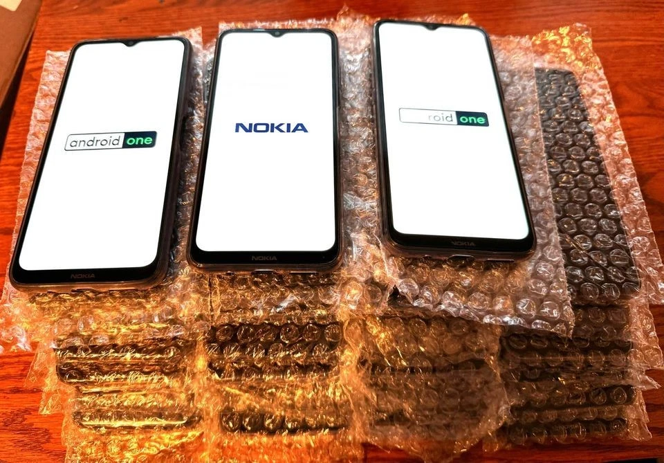 LOTE DE 3 Nokia G20 128GB 4GB RAM Doble SIM 48MP GSM Desbloqueado de fábrica con FUNDAS Foto 3 de 4