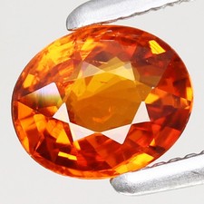 Impressive! 0.61ct 5.5x4.6mm Oval Natural Unheated Namibian Spessartite Garnet✨