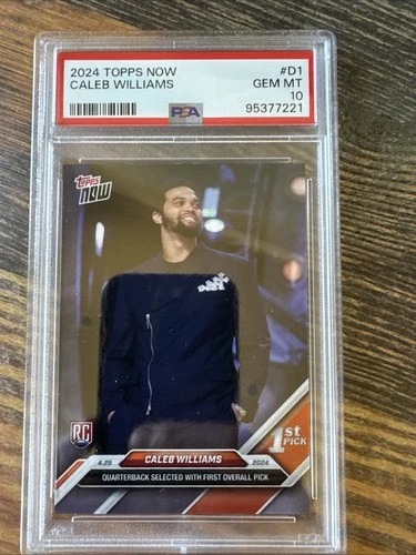 2024 Topps Now Caleb Williams #D1
