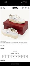 Unisex Autry Sneakers Medalist Love in white ...