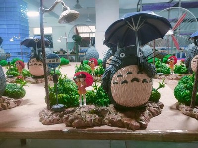 Jiang Studio Totoro The First Meet Limited Collectibles Anime Model GK Statue