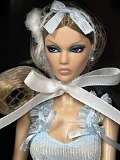 JHDFASHIONDOLLS VD2503  MIZI VALLEY OF THE DOLLS GIRLS' NIGHT: BLUE NIGHTGOWN