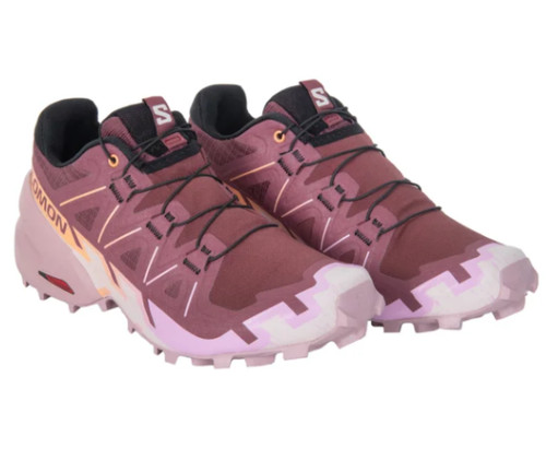 Salomon Women's Catawba Grape / Papaya / Deauvi Mauve Speedcross 6 Shoes