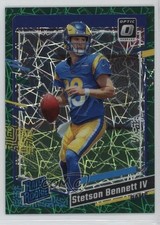 2023 Donruss Optic Rated Rookie Green Velocity Prizm Stetson Bennett IV 12g7