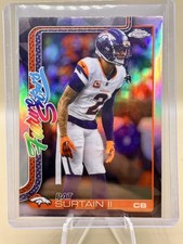 Topps Chrome 2025 Future Stars Refractor Pat Surtain II FS-22 Denver Broncos