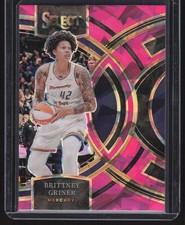 Brittney Griner 2024 Panini Select WNBA Prizms Pink Ice