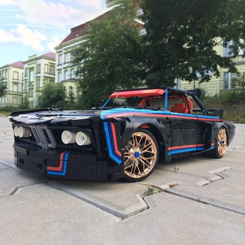 Carro de corrida compatível Coupé escala 1:8 2747 peças conjunto de brinquedos de construção - Imagem 2 de 4