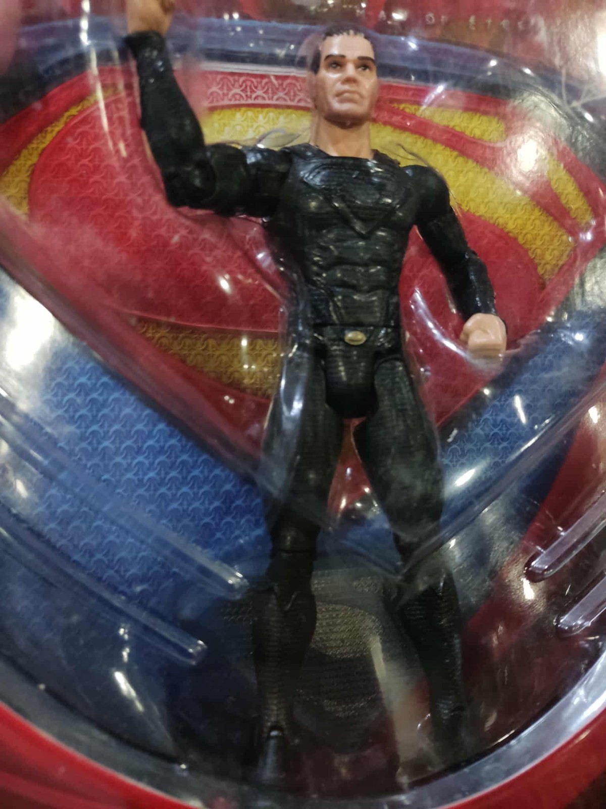 Mattle Movie Masters Superman Man of Steel General Zod Figure