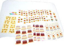 Large Lot Mrs. Grossman's Stickers 1990s 2000s Birthday Cake Cupcakes Bears