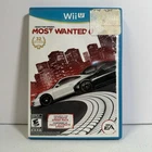Need for Speed Most Wanted U (Nintendo Wii U) Tested Works Complete w Manual