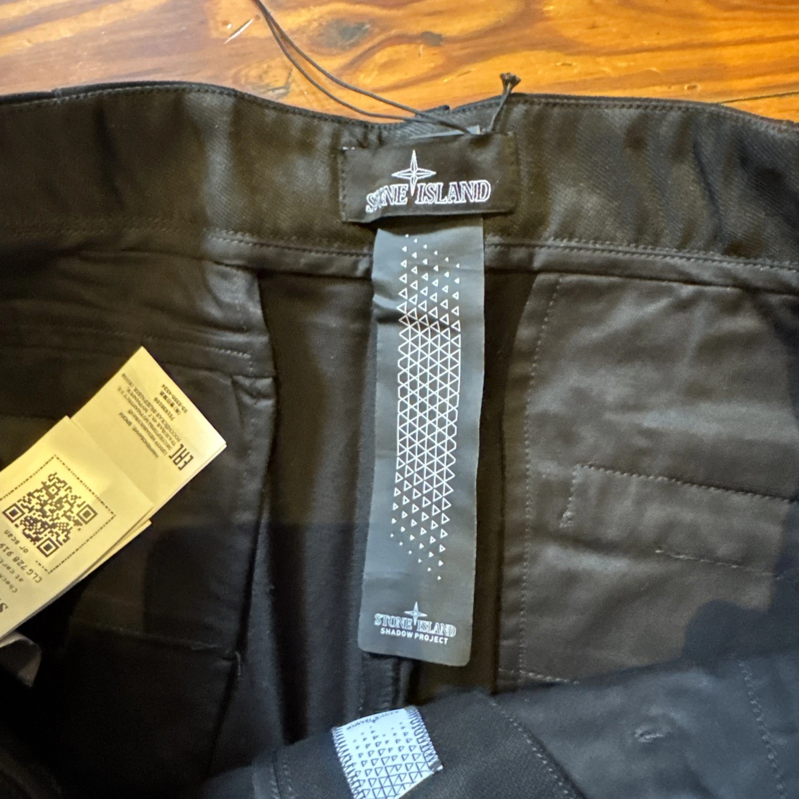 Pantalone Stone Island Shadow Project Nero 46