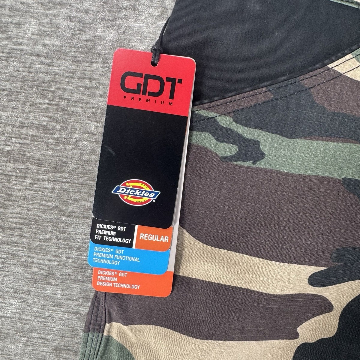 Dickies GDT Flex Premium Camo Double Knee Workwear Pants