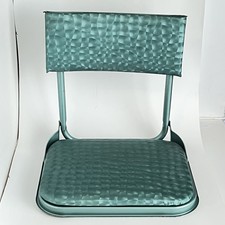 Vintage Mid Century Portable Folding Stadium Chair Bleachers Clamp on Seat