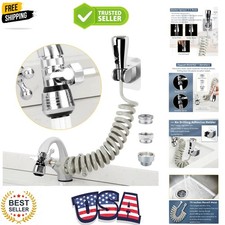 Kitchen Sink Sprayer Hose Attachment for Faucet, Kitchen Faucet Head Replacem...