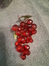 Faceted Acrylic Grape Cluster