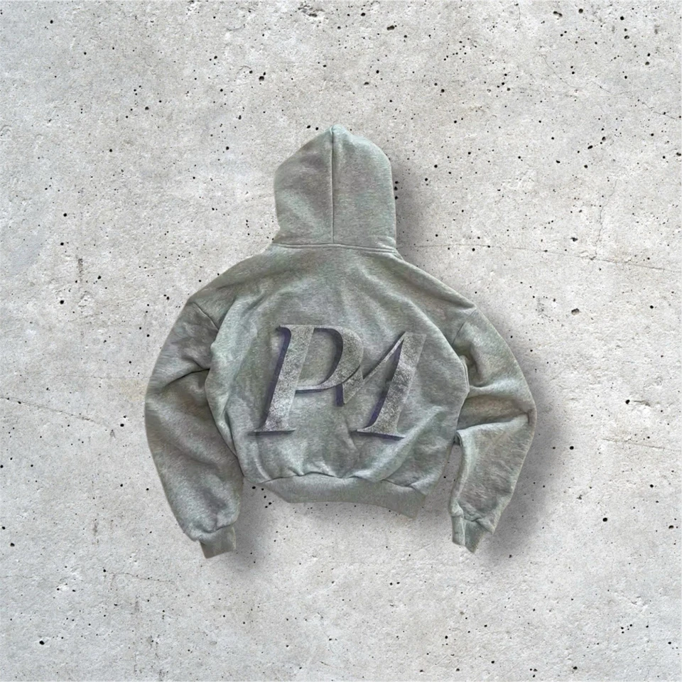 💸 PM Social Security Zip-Up Hoodie 💼 - Photo 2/4