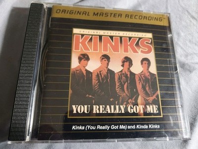 The Kinks You Really Got Me / Kinda Kinks MFSL 24K Gold Ultradisc  CD EXCELLENT 