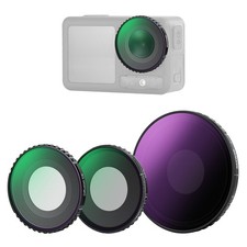 NEEWER ND Filter Kit DJI Osmo Action 5 Pro/4, ND8-32 CPL Diffusion 1/4, FL-52
