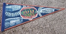 Cleveland Indians 100 years 1901 to 2001 Pennant Rare NO Pinholes 