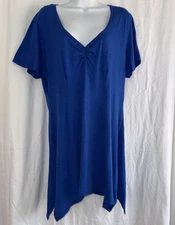 Fresh Produce T-Shirt Summer Swim Dress Beach Coverup Pool Resort Yacht Sz 1X