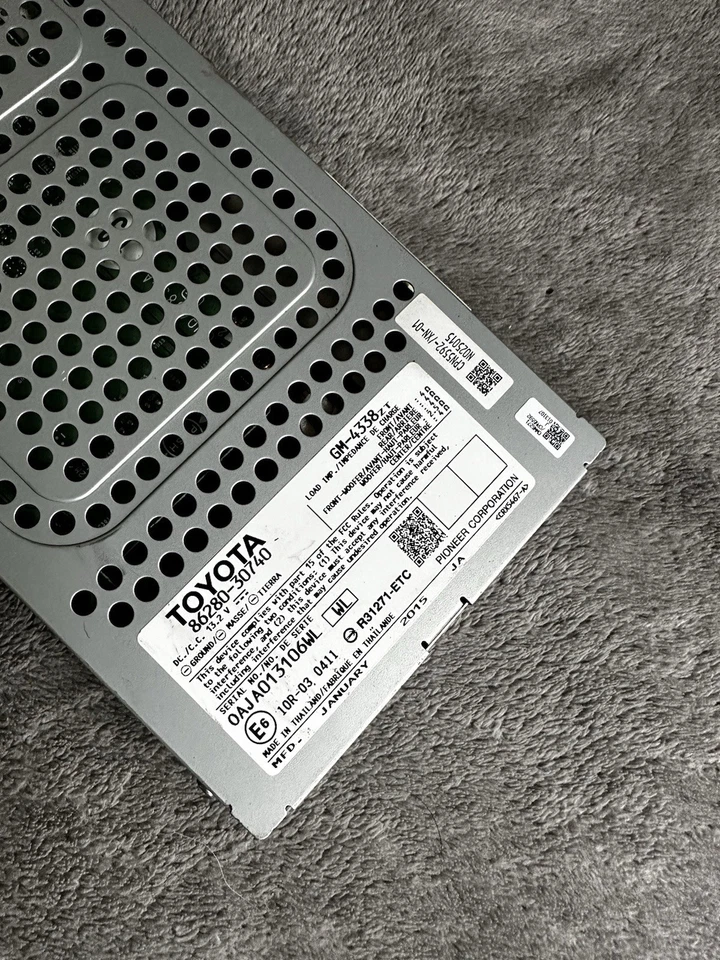 Amplificador pionero serie GS350 GS200T GS460H 2012-2015 OEM 86280-30740 Foto 2 de 4