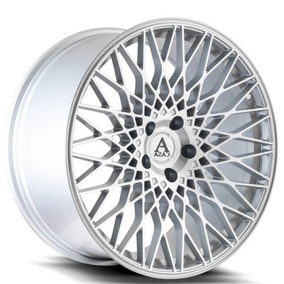 Azad Wheels AZFF04 20x10.5 Brushed Silver (4pcs) A2