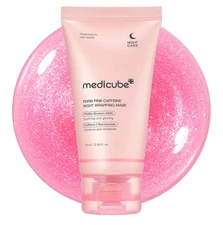 Medicube PDRN Pink Caffeine Night Wrapping Mask 75ml  Authentic & US Seller