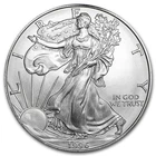 1996 American Silver Eagle - BU .999 Silver