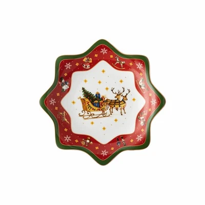 Hutschenreuther Coupe en étoile Happy Wintertime, Coupe de service, porcelain... - Photo 1/2