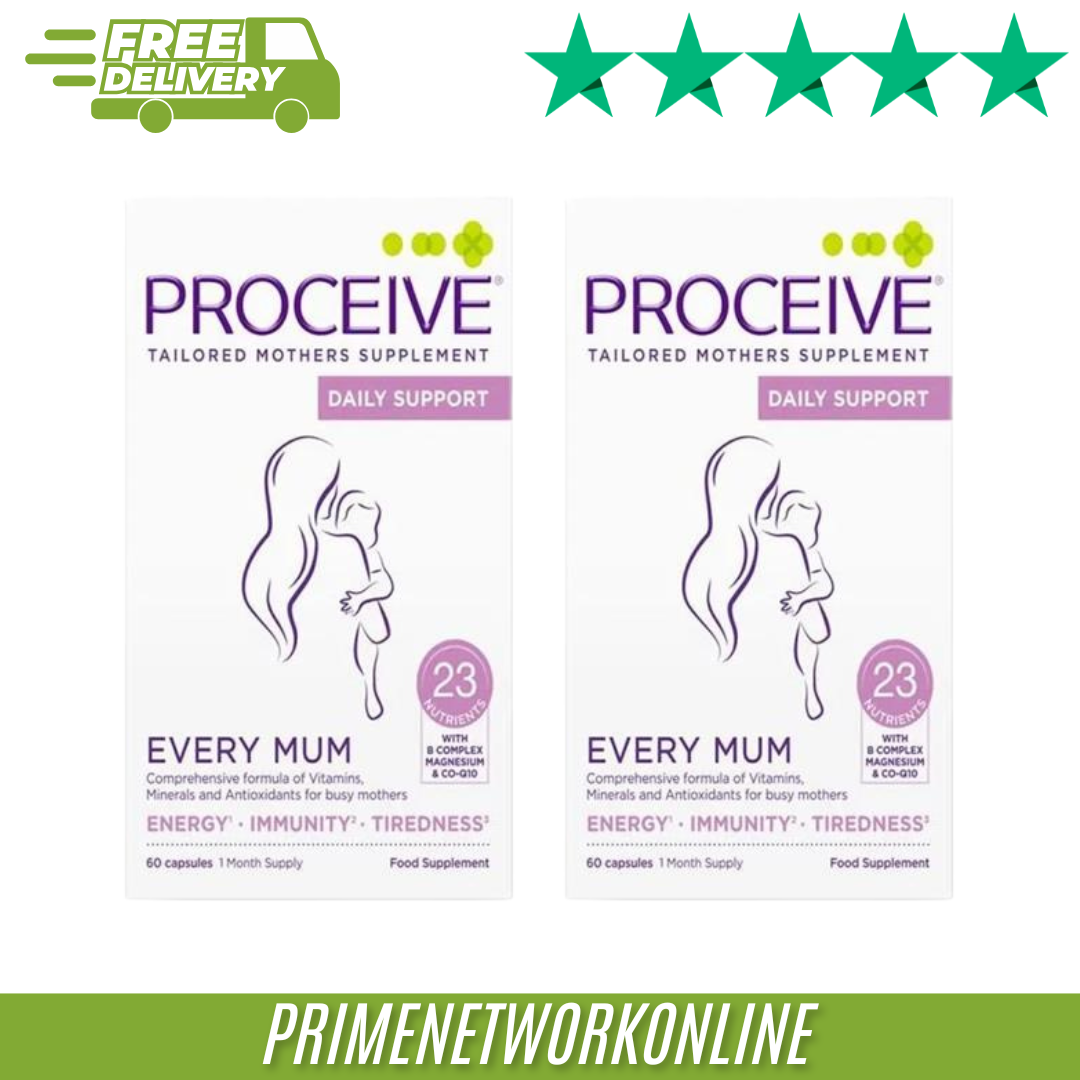 2 X Proceive Every Mum Daily Support 60 Capsules 100% ORIGINAL ⭐⭐⭐⭐⭐
