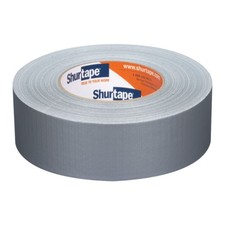 Shurtape Performance Grade Cloth Duct Tape PC-618 : 2 in. x 60 yds. Silver 