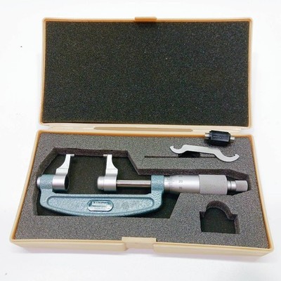 Mitutoyo Caliper Type Outside Micrometer 143-102 OMP-50 25-50mm Gauge Japan