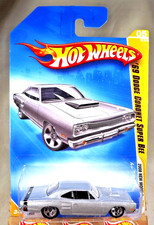 2008 Hot Wheels 5 New Models 5/40 69 DODGE CORONET SUPER BEE Silver Variation