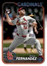 2024 Topps Update #US111 Ryan Fernandez Rookie St. Louis Cardinals