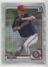 2020 Bowman Chrome Prospects Mega Box Mojo Refractor Jackson Rutledge 8d4