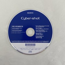 Sony Cyber-Shot DSC-W150/W170 User Guide Handbook CD