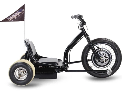 MOTOTEC 48v DRIFT TRIKE ELÉCTRICO ALIMENTADO POR BATERÍA MOTORIZADA - Imagen 2 de 5
