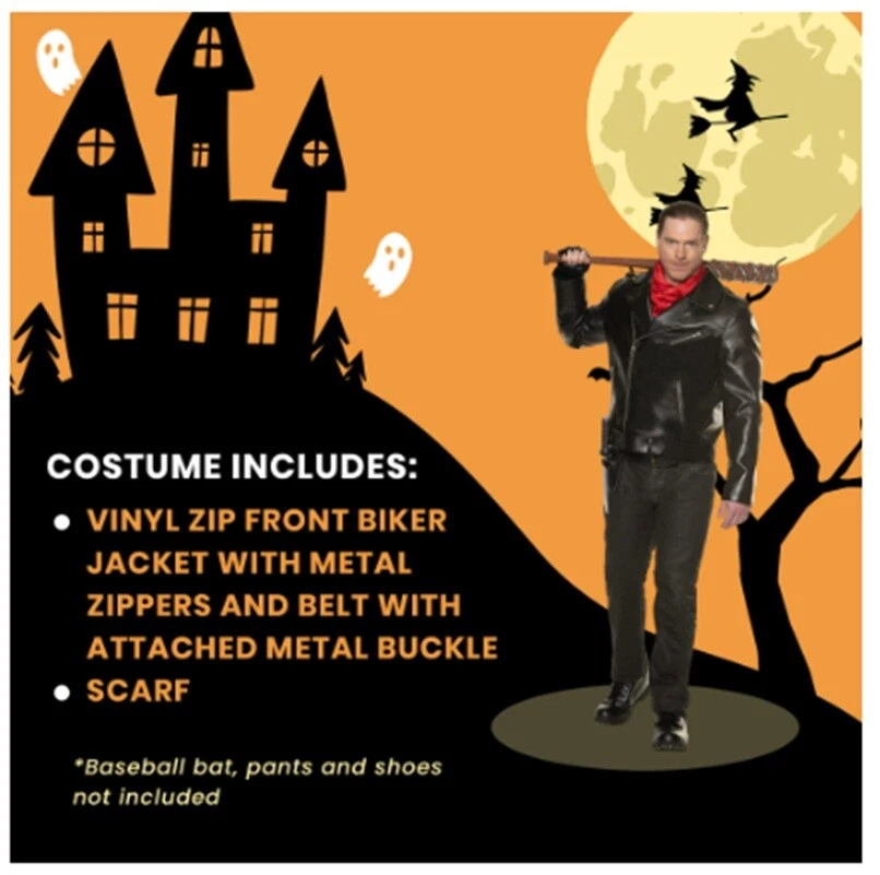 Negan - The Walking Dead - Disfraz - Hombre - 2 Tallas Foto 2 de 3