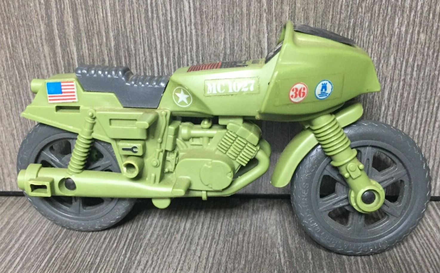 1982 GI JOE RAM Motorcycle by Hasbro with Original Parts #1