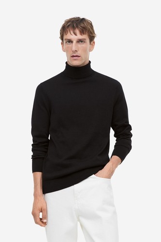 Para Hombres Primark Cuello Tortuga Suéter Jersey Cuello Alto Prendas de Punto Pullover Prendas para el torso 16-25 - Imagen 21 de 39