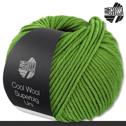 Lana Grossa 50 g Cool Wool Superbig Uni Schurwolle Merino extra Wolle 44 Farben - Picture 62 of 89